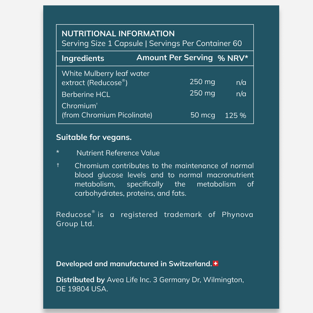 Stabiliser supplement facts