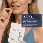 40 % der Europäer*innen haben einen Vitamin-D-Mangel. Sorge mit essenziellen Mikronährstoffen für deine optimale Versorgung.