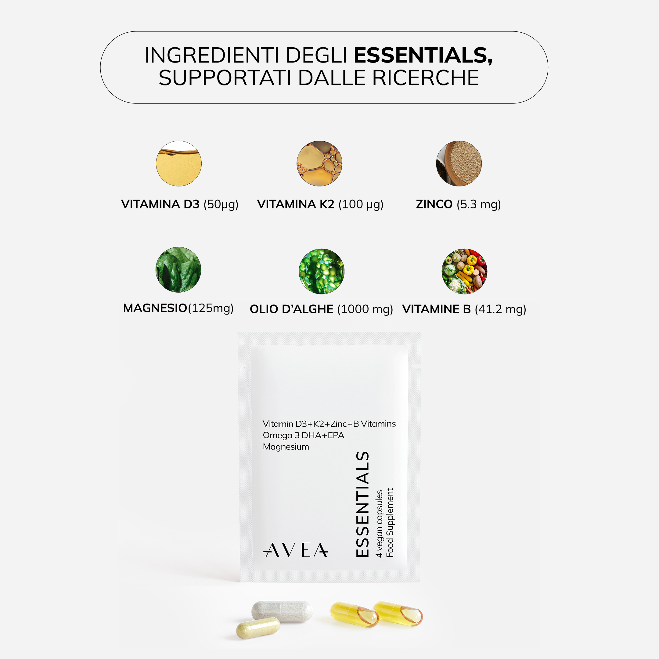 Essentials ingredienti