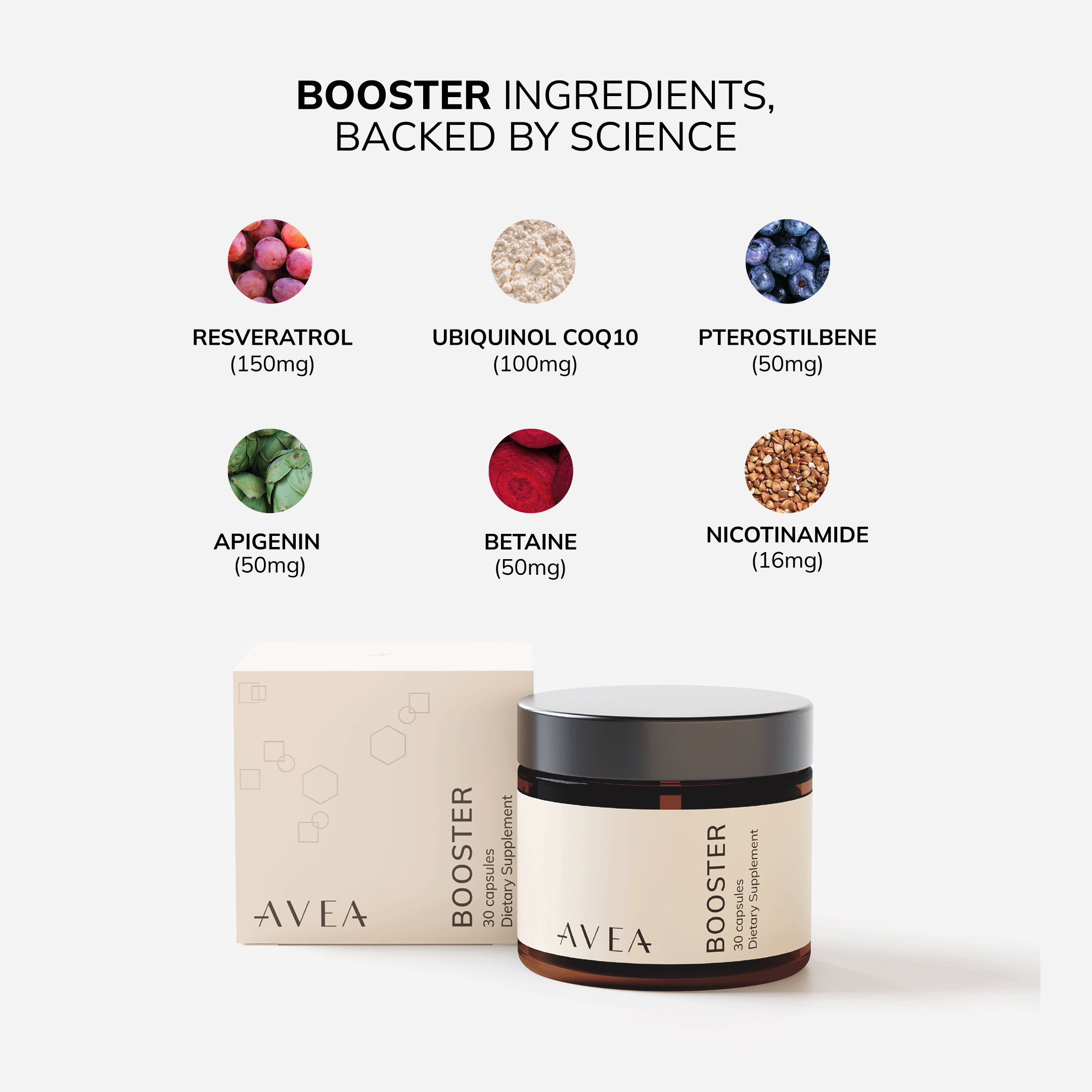Booster ingredients
