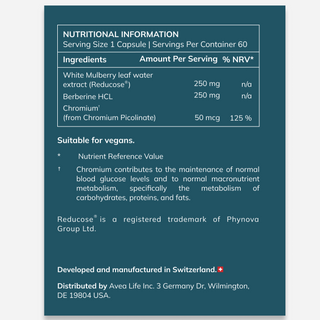 Stabiliser supplement facts