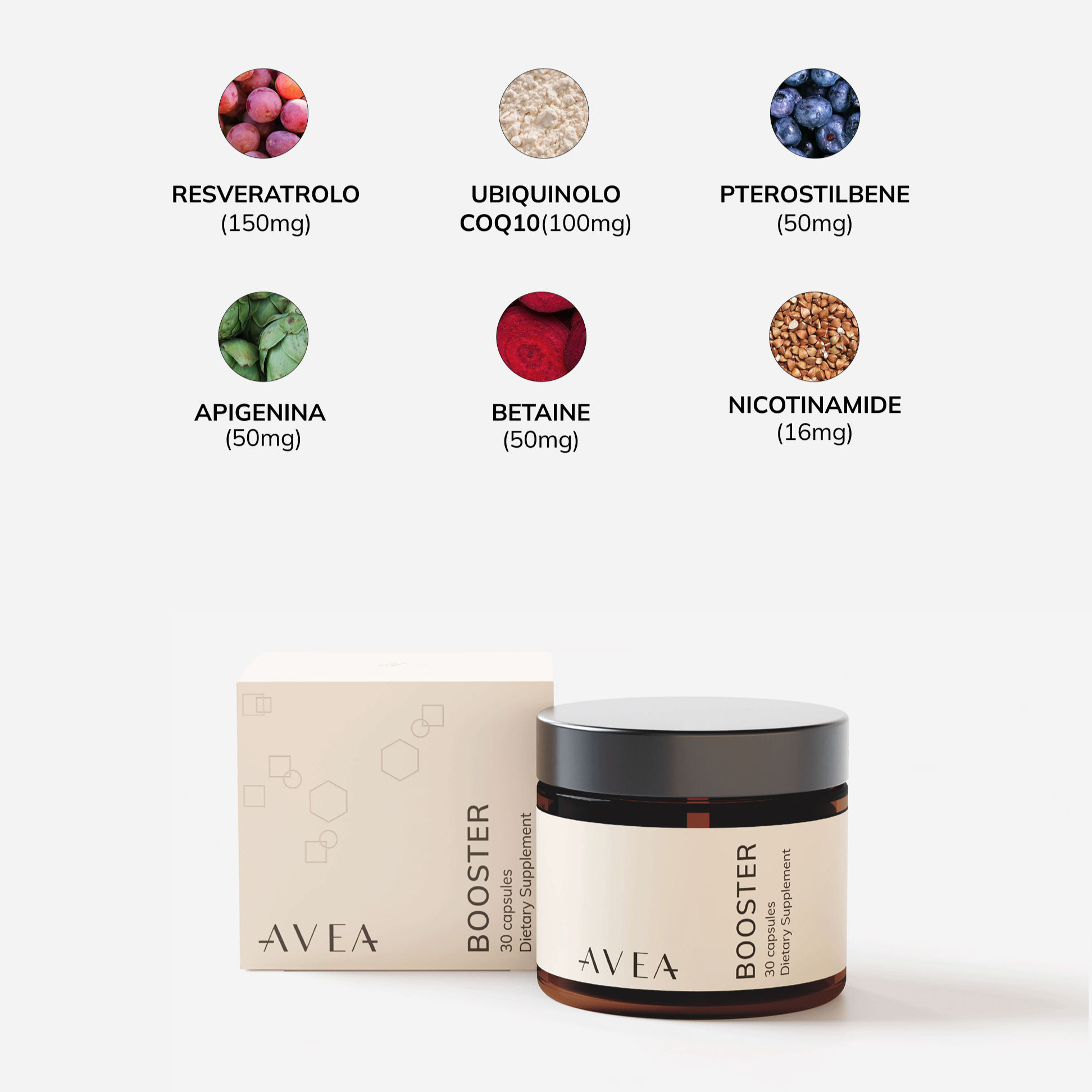 Booster ingredienti