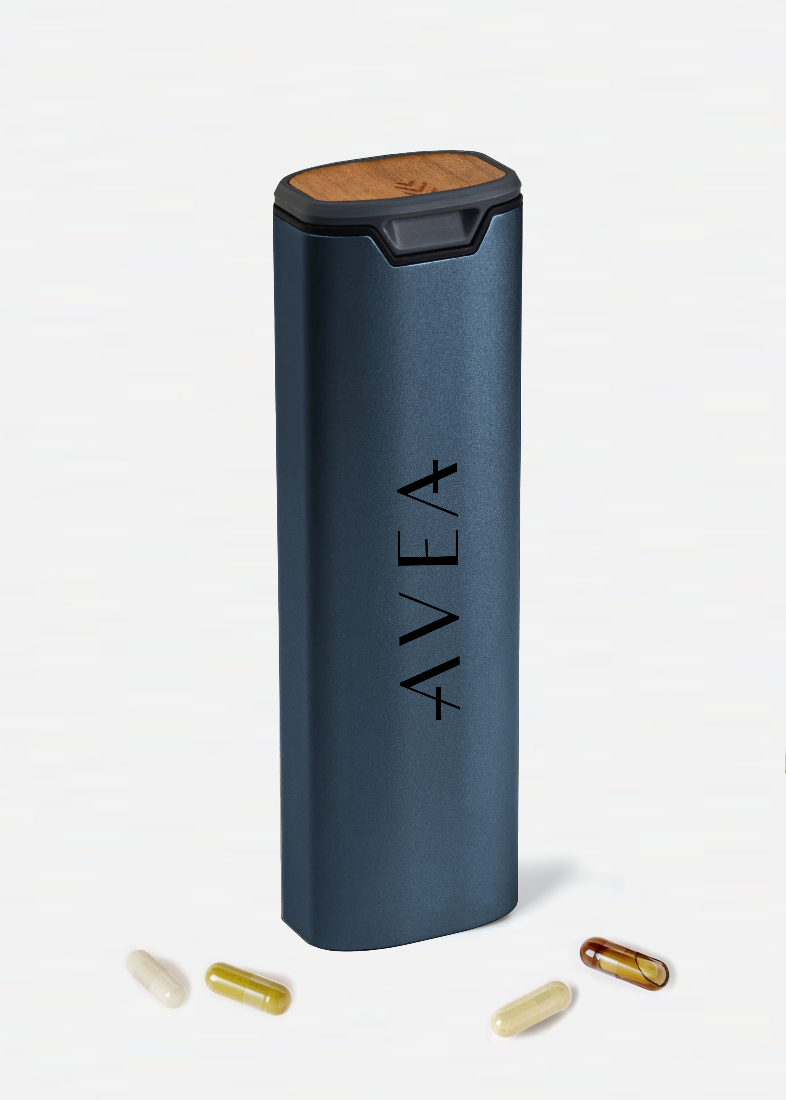 Premium pill organiser blue closed