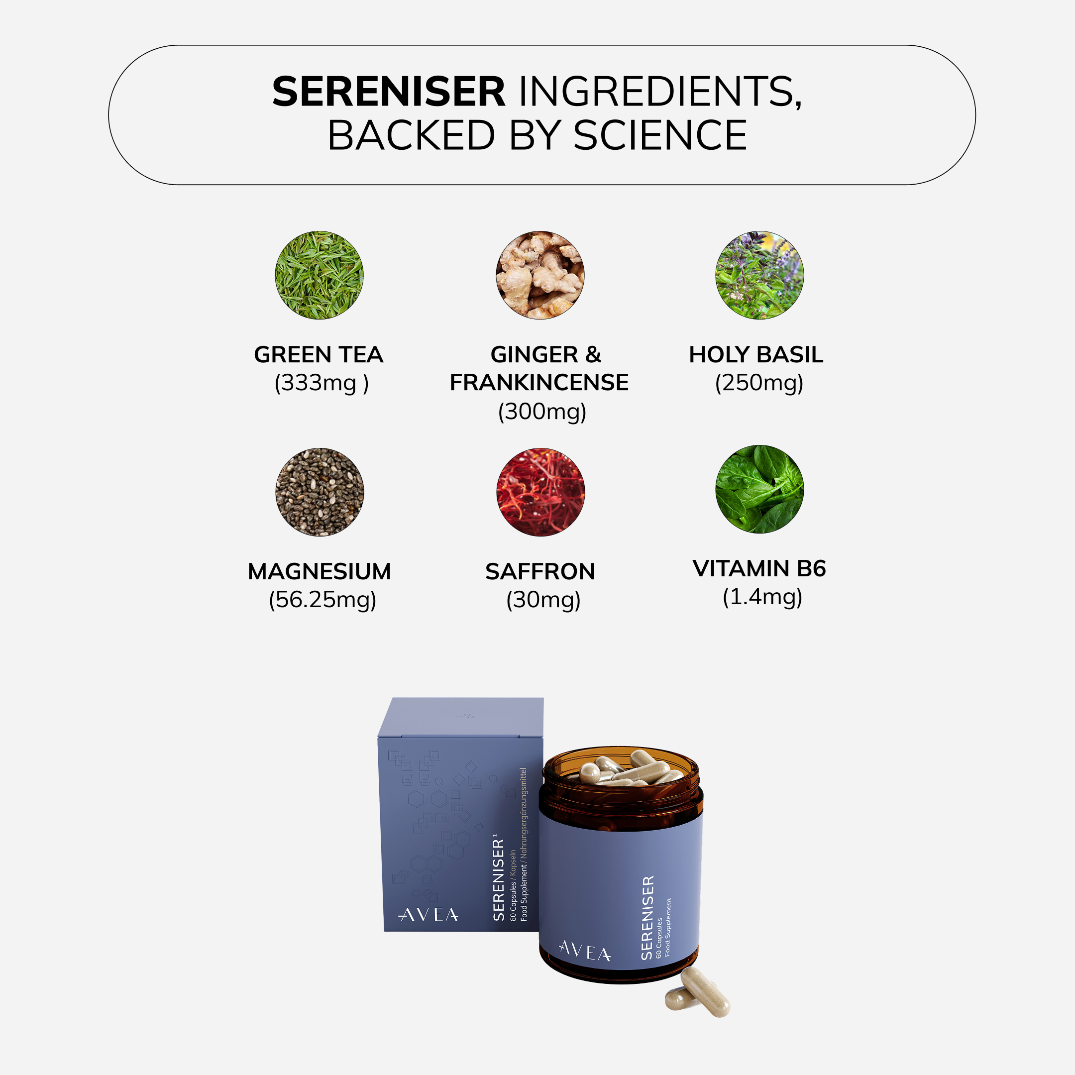 Sereniser ingredients