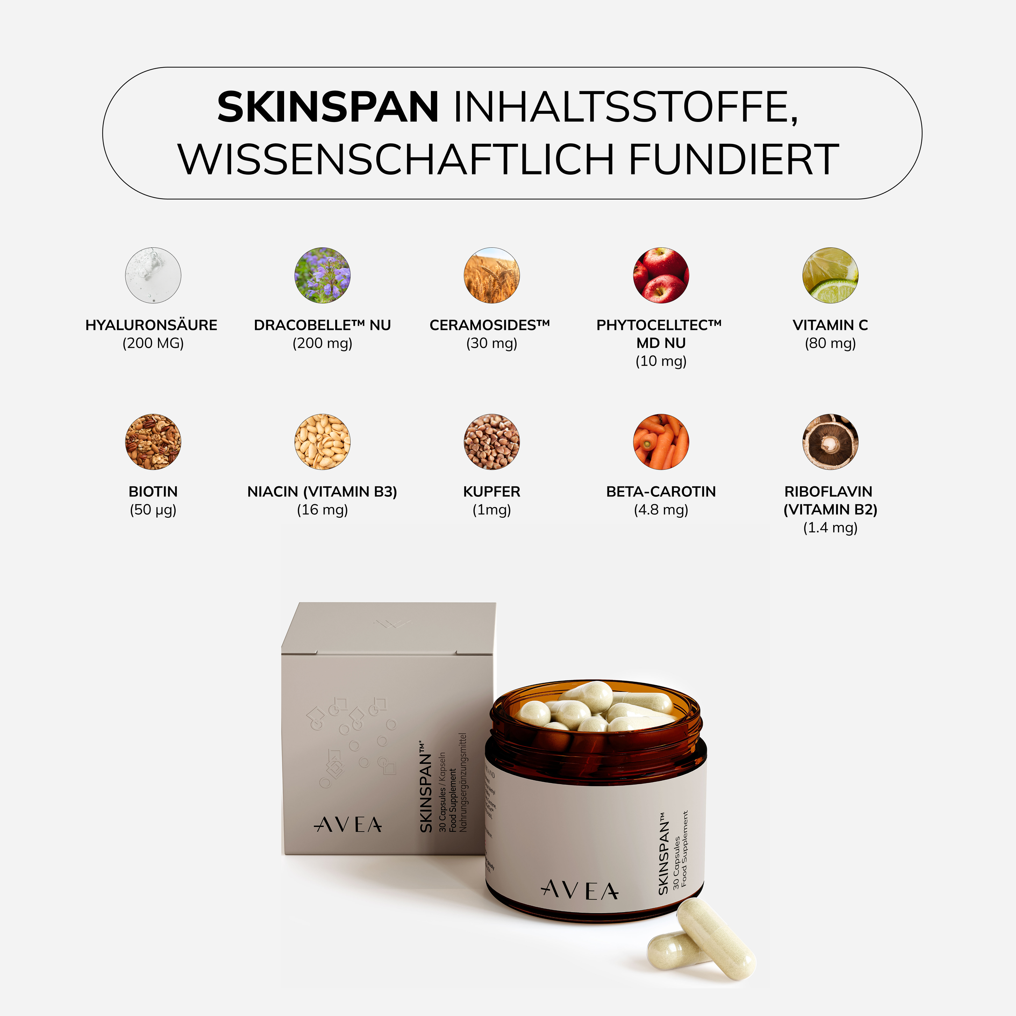 Skinspan™ inhaltsstoffe