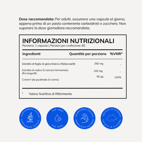 Stabiliser valori nutrizionali